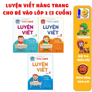 sách luyện viết hành trang và tâm thế cho bé vào lớp 1