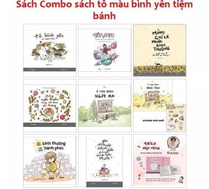 combo sách tô màu Kulzsc